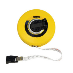 Рулетка вимірювальна STANLEY 0-34-296 FIBERGLASS довжиною 20 м шириною 12.7 мм клас точності III Рулетка вимірювальна STANLEY 0-34-296 FIBERGLASS довжиною 20 м шириною 12.7 мм клас точності III