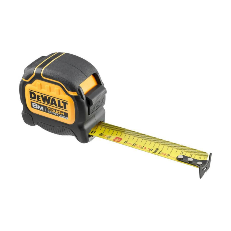 Рулетка вимірювальна DeWALT DWHT36928-0 8 м х 32 мм клас точності II антиабразивне покриття MYLAR