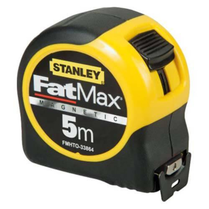 Рулетка вимірювальна STANLEY FMHT0-33864 FatMax Blade Armor 5 м ширина 32 мм магнітна клас точності II