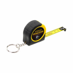 Рулетка-брелок FATMAX STANLEY FMHT1-33856 2м х 13мм удароміцний корпус автоматичне повернення Рулетка-брелок FATMAX STANLEY FMHT1-33856 2м х 13мм удароміцний корпус автоматичне повернення