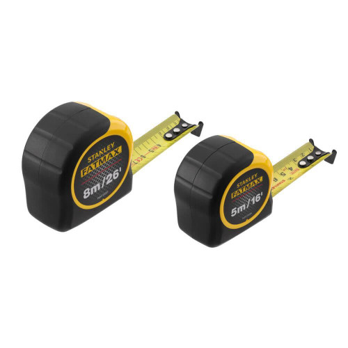 Рулетка Stanley FatMax FMHT81745-0 5м/16х25мм хромований корпус клас точності II ширина 25мм