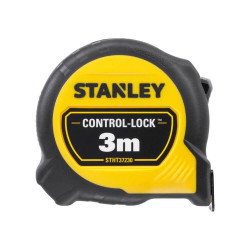 Рулетка вимірювальна CONTROL-LOCK 3 м 19 мм обгумований корпус клас точності II подвійна шкала Рулетка вимірювальна CONTROL-LOCK 3 м 19 мм обгумований корпус клас точності II подвійна шкала