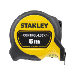 Рулетка вимірювальна CONTROL-LOCK 5 м 25 мм обгумований корпус клас точності II подвійна шкала Рулетка вимірювальна CONTROL-LOCK 5 м 25 мм обгумований корпус клас точності II подвійна шкала