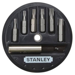 Набір біт STANLEY 1-68-739 Torx 25 мм магнітний утримувач 7 шт. Набір біт STANLEY 1-68-739 Torx 25 мм магнітний утримувач 7 шт.