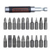 Набір біт BLACK+DECKER A7074 21 штука тип шліца Phillips Pozidriv Torx довжина 25 мм комплект з магнітним тримачем