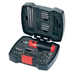 Набір бит BLACK+DECKER A7175 43 насадки Phillips Pozidriv Slotted Torx довжина 25 50 мм Набір бит BLACK+DECKER A7175 43 насадки Phillips Pozidriv Slotted Torx довжина 25 50 мм