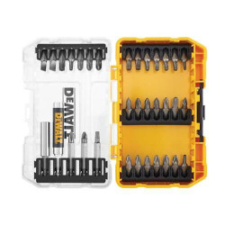Набір біт DeWALT DT70709 33 штуки Phillips Pozidriv Torx Slotted магнітний тримач длина 25.5 мм Набір біт DeWALT DT70709 33 штуки Phillips Pozidriv Torx Slotted магнітний тримач длина 25.5 мм