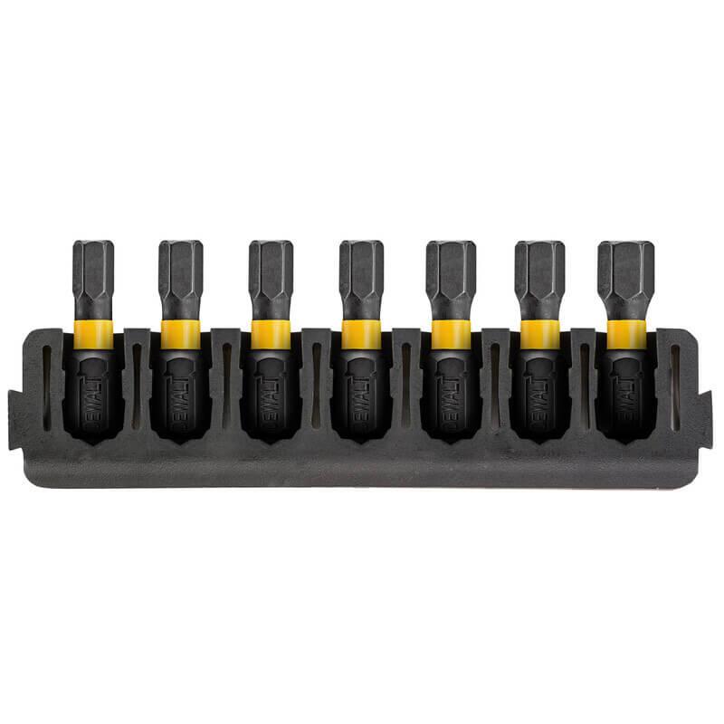 Касета з бітами DeWALT DT70806 тип шліца HEX довжина 25 мм кількість 8 шт H3 H4 H5 H6