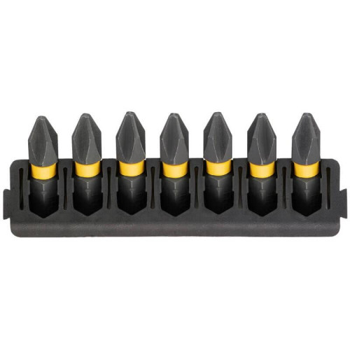 Касета з бітами DeWALT DT70807 Phillips 25 мм 7 шт для кейсів Tough Case