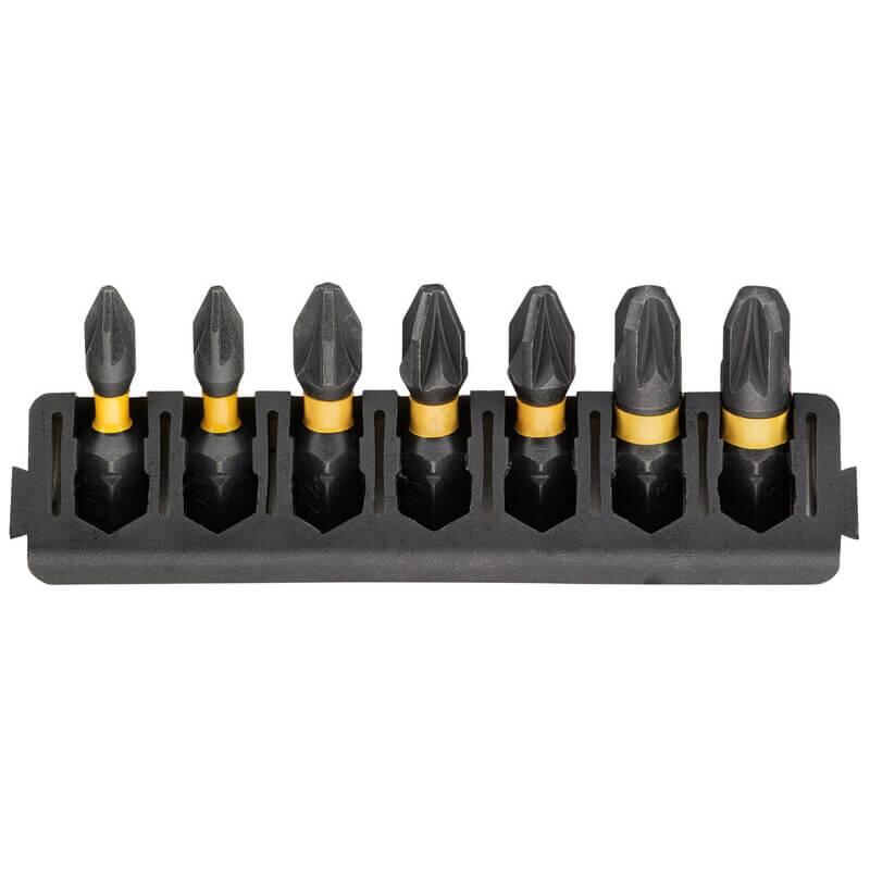 Касета з бітами DeWALT DT70812 Pozidriv 25 мм 8 шт Pz1 2 шт Pz2 3 шт Pz3 2 шт для Tough Case