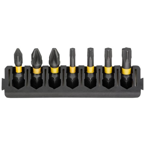 Касета с битами DeWALT DT70813 Pozidriv и TORX длина 25 мм количество 8 шт совместим с кейсами Tough Case