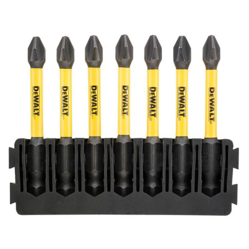 Касета з бітами DeWALT DT70817 FlexTorq PH2 довжина 57 мм кількість 8 шт. для кейсів Tough Case