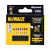Касета з бітами DeWALT DT70819 8 шт довжина 57 мм типи Philips Pozidriv для різноманітних робіт