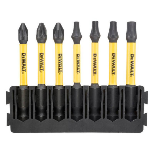 Касета з бітами DeWALT DT70823 Pozidriv TORX довжина 57 мм кількість 8 шт для Tough Case
