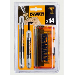 Набір біт DeWALT DT71502 14 шт Phillips довжина 25 мм магнітний тримач з направляючими 80 мм 120 мм Набір біт DeWALT DT71502 14 шт Phillips довжина 25 мм магнітний тримач з направляючими 80 мм 120 мм