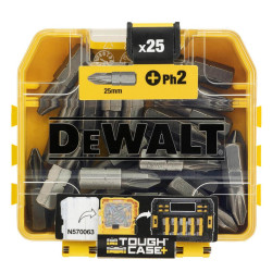 Набір біт DeWALT DT71522 Phillips 25 мм 25 шт футляр TSTAK професійна якість Набір біт DeWALT DT71522 Phillips 25 мм 25 шт футляр TSTAK професійна якість