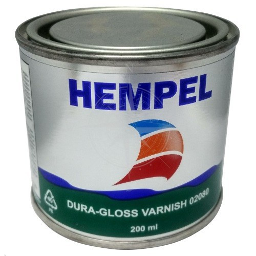 Лак алкідно-уретановий Hempel Dura-gloss 200 мл прозорий для човнів та катерів швидковисихаючий стійкий до UV