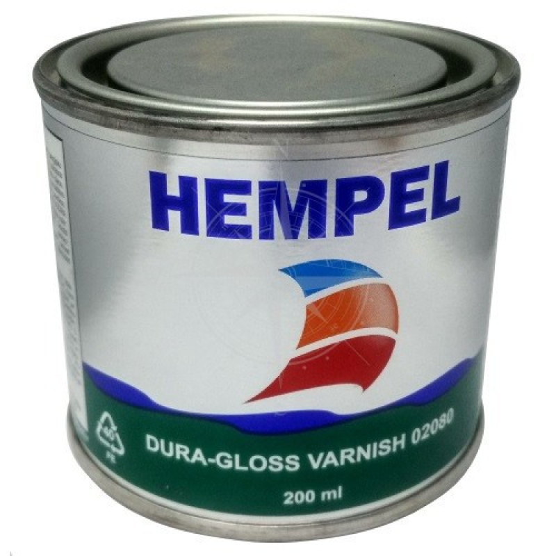 Лак алкідно-уретановий Hempel Dura-gloss 200 мл прозорий для човнів та катерів швидковисихаючий стійкий до UV