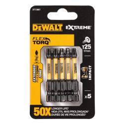 Біт набір DeWALT DT7396T Torx T25 довжина 57 мм кількість 5 шт упаковка блистер новий Біт набір DeWALT DT7396T Torx T25 довжина 57 мм кількість 5 шт упаковка блистер новий