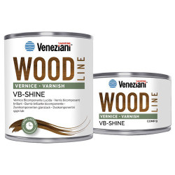 Поліуретановий лак Veneziani Wood Line 750 мл прозорий двокомпонентний для човнів та катерів з високою стійкістю Поліуретановий лак Veneziani Wood Line 750 мл прозорий двокомпонентний для човнів та катерів з високою стійкістю