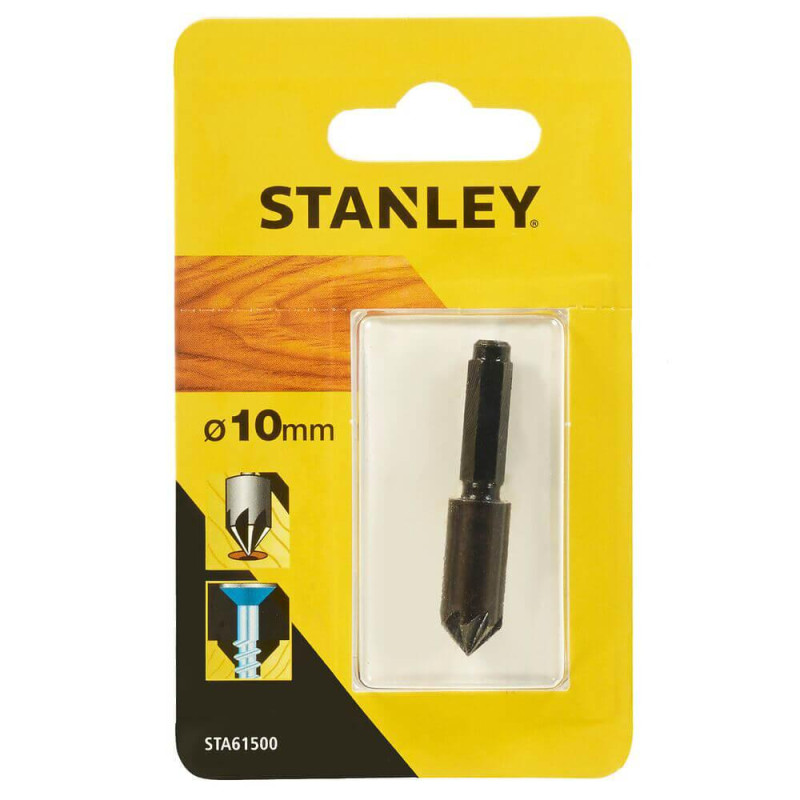 Зенкери по деревині STANLEY STA61500 діаметр 10 мм нове состояние шестигранна форма високе качество