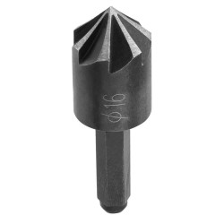 Зенкер STANLEY STA61502 шестигранний діаметр 16 мм для точної обробки деревини Зенкер STANLEY STA61502 шестигранний діаметр 16 мм для точної обробки деревини