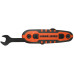 Набір ріжкових гайкових ключів BLACK+DECKER BDHT0-71617 5 шт розміри 6-13 мм європейська сталь ергономічний дизайн