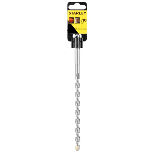 Бур STANLEY STA54042 SDS-Plus діаметр 10 мм загальна довжина 160 мм робоча довжина 100 мм для бетону та цегли