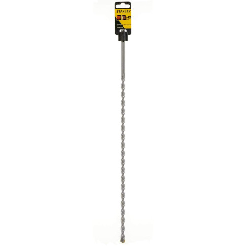 Бур STANLEY STA54122 SDS-Plus діаметр 12 мм робоча довжина 390 мм загальна довжина 450 мм