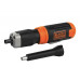 Викрутка акумуляторна BLACK+DECKER BCF601C макс. крутний момент 5.5 Нм вага 0.53 кг акумуляторне живлення LED підсвічування
