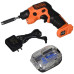 Викрутка-ліхтар BLACK+DECKER BDCSFS30C акумуляторна 3.6 В крутний момент 5.5 Нм вага 0.4 кг
