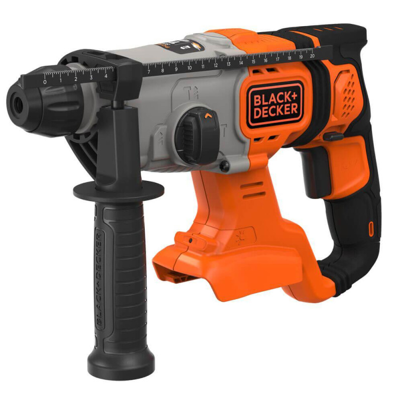 Перфоратор акумуляторний BLACK+DECKER BCD900B 18 В 2.0 Аг вага 2.6 кг енергія удару 1.2 Дж