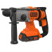Перфоратор акумуляторний BLACK+DECKER BCD900D1S 18 В 2.0 Аг 1.2 Дж 6650 уд/хв легкий з антивібраційною системою
