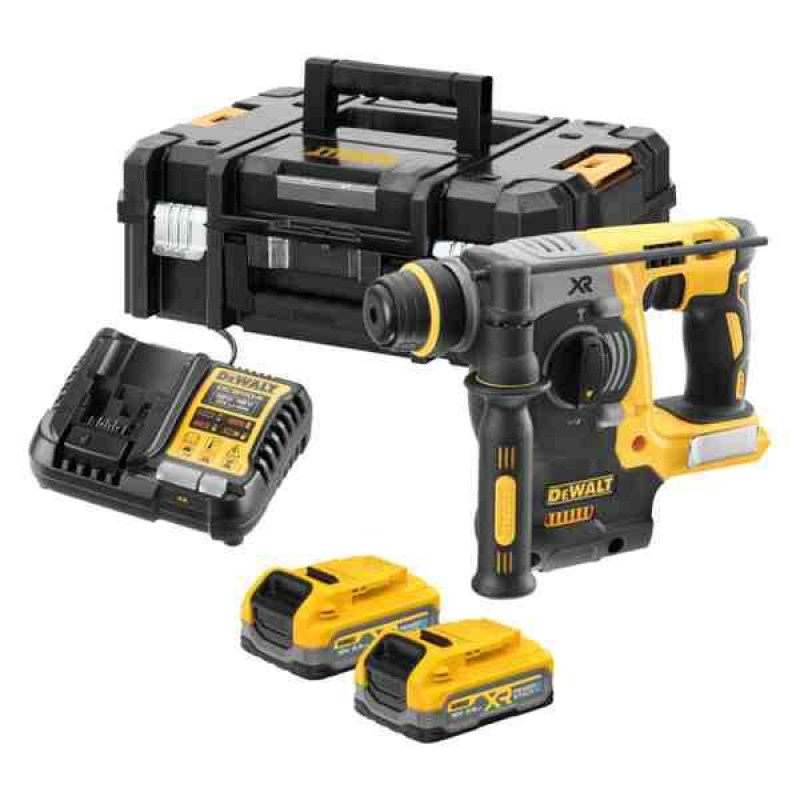 Перфоратор акумуляторний DeWALT DCH273S2T 18В 3.5 Аг енергія удару 2.1 Дж безщітковий двигун