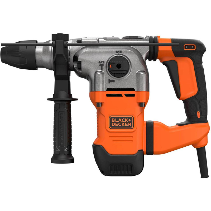 Перфоратор BLACK+DECKER BEHS03K 1250 Вт 5.5 кг енергія удару 4.4 Дж три режими роботи SDS-Plus