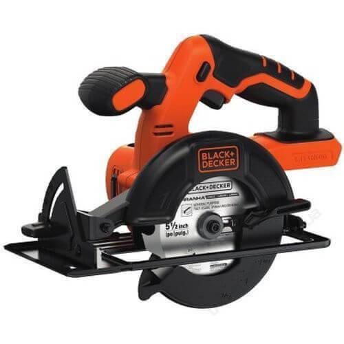 Дискова пила BLACK+DECKER BDCCS18N 140х12.7 мм вага 2.08 кг акумулятор 18 В Li-Ion 3700 об/хв