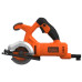 Пила дискова BLACK+DECKER BES510 400 Вт диаметр диска 85х10 мм вес 2.6 кг для точного реза різних матеріалів