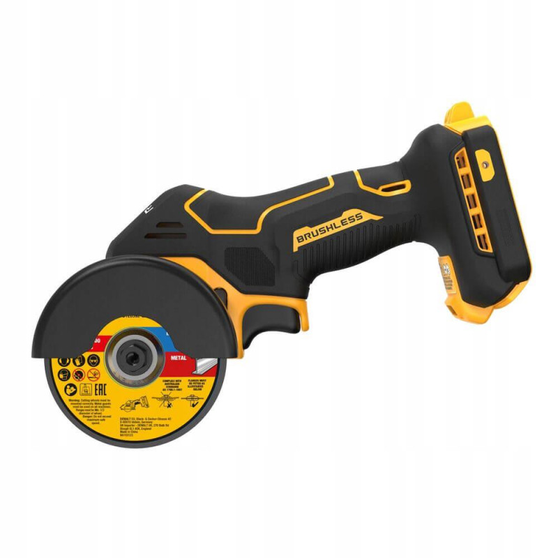Дискова пила DeWALT DCS438N акумуляторна безщіткова діаметр диска 76 мм вага 0.94 кг