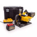 Дискова пила акумуляторна DeWALT DCS520T2 діаметр диска 165 мм ємність акумулятора 6 Аг частота обертів 4200 об/мин
