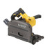 Дискова пила акумуляторна DeWALT DCS520T2 діаметр диска 165 мм ємність акумулятора 6 Аг частота обертів 4200 об/мин