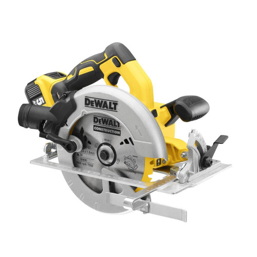 Дисковая пила DeWALT DCS570P2 18В Li-Ion 5Ач диаметр диска 184x16 мм максимальний угол наклона 57°
