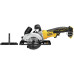 Дисковая пила DeWALT DCS571N бесщеточная 115 мм 18 В легкий вес 2.5 кг максимальний угол наклона 45°