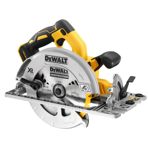 Дисковая пила DeWALT DCS572NT Li-Ion 18В 184х16 мм безщітковий двигатель 3.6 кг максимальний угол наклона 57 °