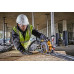 Дисковая пила DeWALT DCS579X2 Li-Ion 54В XR FLEXVOLT вес 3.6 кг диаметр диска 190х30 мм с безщітковим двигателем