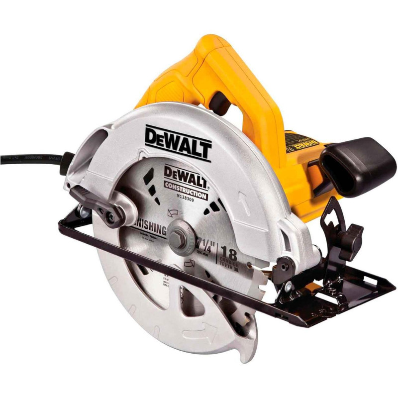 Дискова пила DeWALT DWE560 потужність 1350 Вт діаметр диска 184х16 мм вага 3.66 кг система обдування