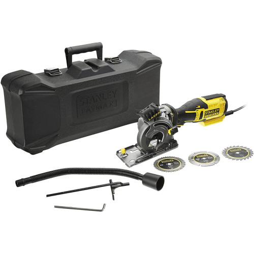 Циркулярна пила STANLEY FATMAX FME380K потужність 650 Вт діаметр диска 89 мм частота обертання 4500 об/хв