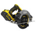 Циркулярна пила акумуляторна STANLEY FATMAX SFMCS550M2K 18 В 4 Аг безщітковий двигун 5000 об/хв максимальна глибина різу 65 мм