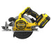 Циркулярна пила акумуляторна STANLEY FATMAX SFMCS550M2K 18 В 4 Аг безщітковий двигун 5000 об/хв максимальна глибина різу 65 мм