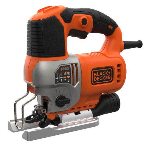 Пила лобзикова BLACK+DECKER BES610 потужність 650 Вт вага 2.48 кг максимальна глибина різу у дереві 90 мм
