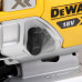 Лобзикова пила DeWALT DCS334N акумуляторна безщіткова 18В 3200 ход/хв вага 2.1 кг з плавним пуском